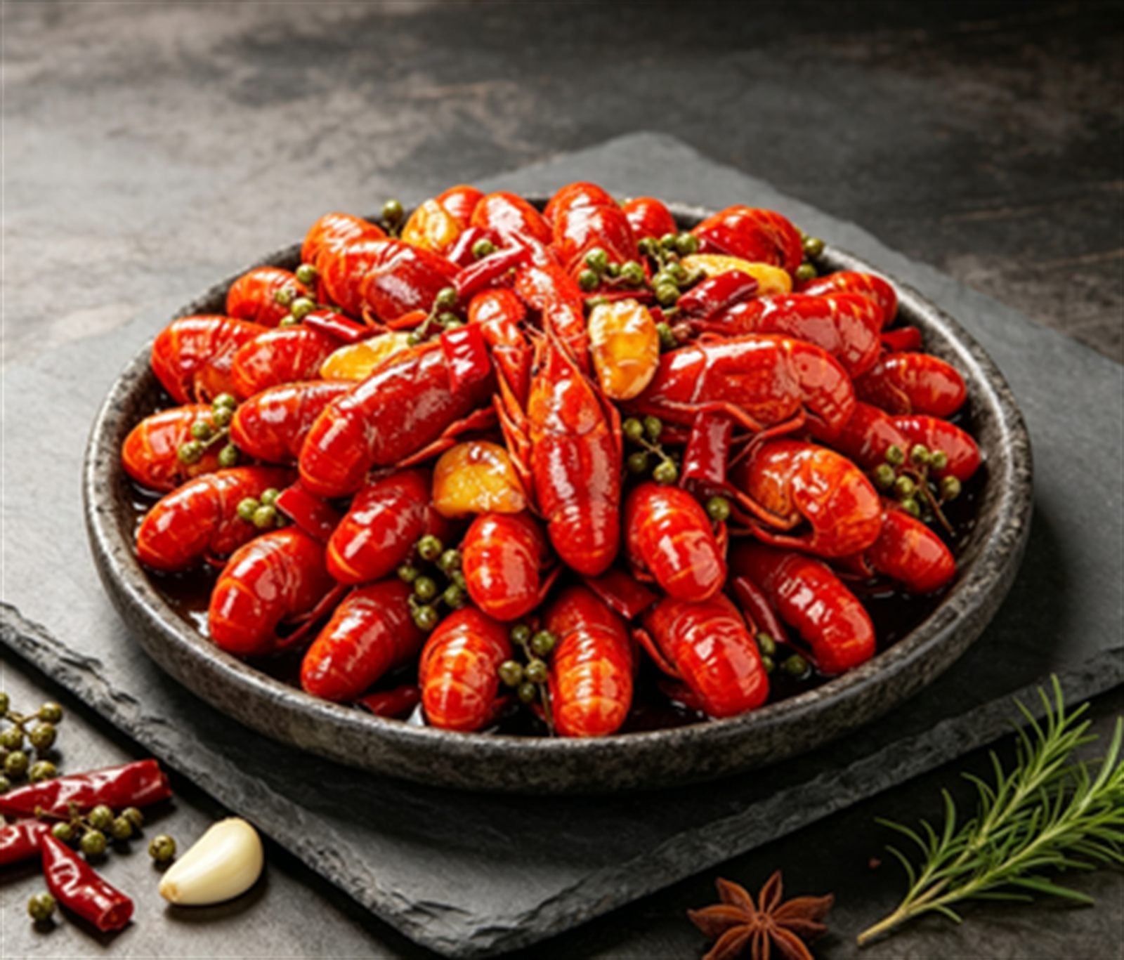 Frozen Whole Crayfish, Premium Grade